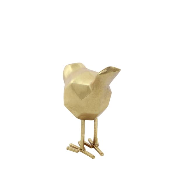 Set of 2 9th & Pike&#174; Modern Gold Bird Figurines Table D&#233;cor