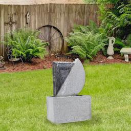 Northlight Seasonal 20in. Modern Style Rainfall Water Fountain