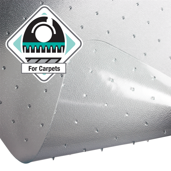 Floortex® Advantagemat® Lipped Chair Mat for Carpets up to 3/8in.