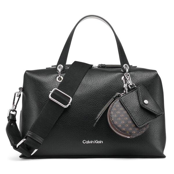 Calvin Klein Cali Satchel with Zipper Closure - image 