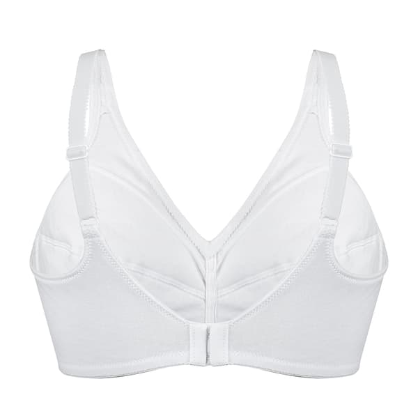 Womens Bestform Floral Trim Wire-Free Cotton Bra 5006233