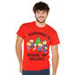 Young Mens Peanuts Sharing The Holidays Short Sleeve Graphic Tee - image 1