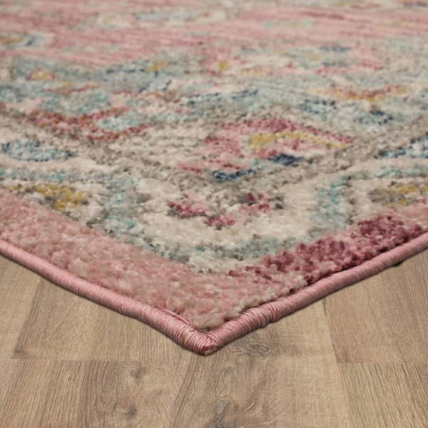 Mohawk Home Laughton Pink Runner