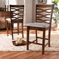 Baxton Studio Lanier 2 Piece Counter Height Pub Chair Set - image 6