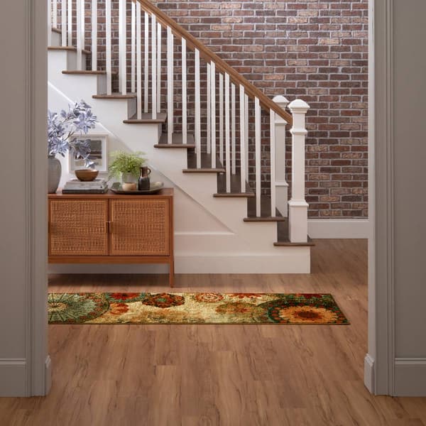 Mohawk Home Caravan Medallion Multi Runner