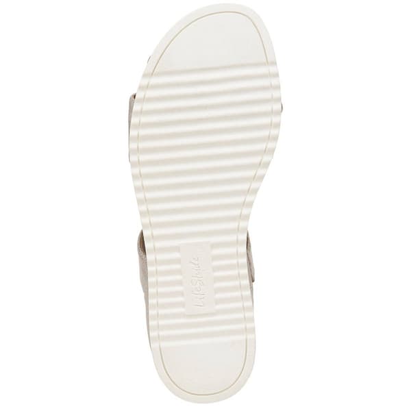 Womens LifeStride Zoom Crisscross Wedge Sandals