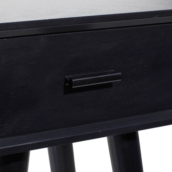 9th & Pike® Black Pine Modern Accent Table