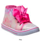Toddler Girl Laura Ashley&#174; High-Top Canvas Fashion Sneakers - image 1