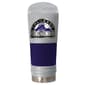 MLB Colorado Rockies DRAFT Powder Coated Stainless Steel Tumbler - image 1