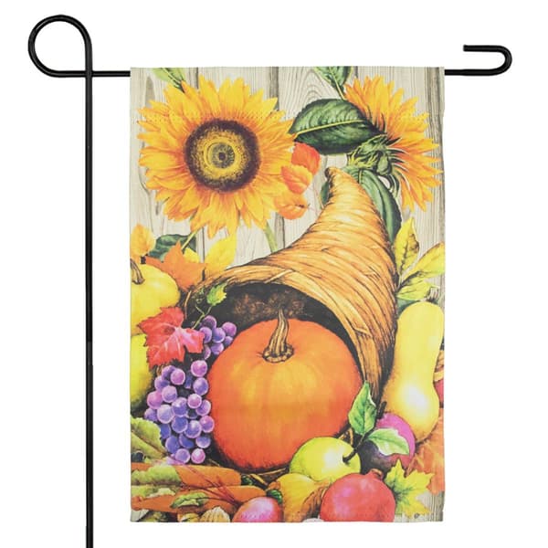 Northlight Seasonal Cornucopia Harvest Outdoor Garden Flag
