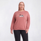 Plus Size Hasting & Smith Snow Owls Sweatshirt - image 1