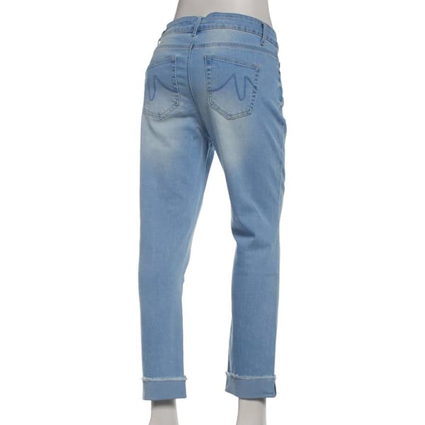 Womens Vintage United Mid-Rise Girlfriend Jeans