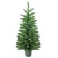 Northlight 4ft. Unlit Green Walkway Potted Christmas Tree - image 1