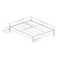 South Shore Lensky Queen Platform Bed On Legs - image 7