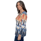 Womens Alfred Dunner Tuscany Diamond Geometric Blouse - image 4