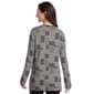 Womens Rafaella&#174; Long Sleeve Patch Pocket Cardigan - image 2