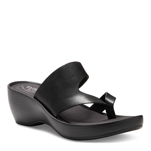 Womens Eastland Laurel Wedge Thong Sandals - image 