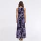Womens Connected Apparel Rhinestone Keyhole Neck Evening Gown - image 2