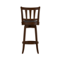 HH2 Home Presque Isle Cherry Wood Bar Height Swivel Stool - image 5