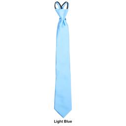 Mens Architect® Sateen Solid Zipper Tie