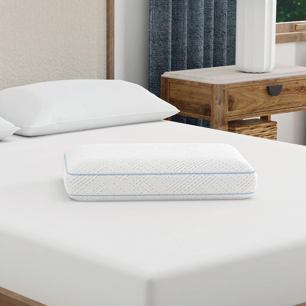 Levitate Sleep Comfort Support Gel Memory Foam Bed Pillow