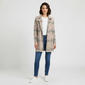 Womens By Design Long Sleeve Notched Houndstooth Coatigan - image 5