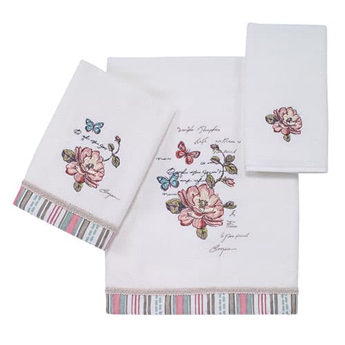 Avanti Butterfly Garden Towel Collection