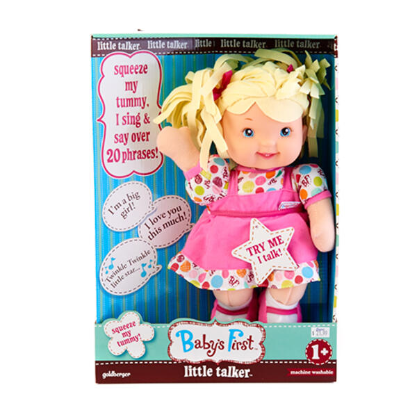 Goldberger Baby's First&#40;tm&#41;  Lil Talker Blonde - image 