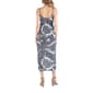 Womens 24/7 Comfort Apparel Paisley Maternity Wrap Dress - image 3