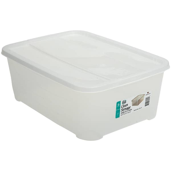 12qt. Clear Storage Bin - image 
