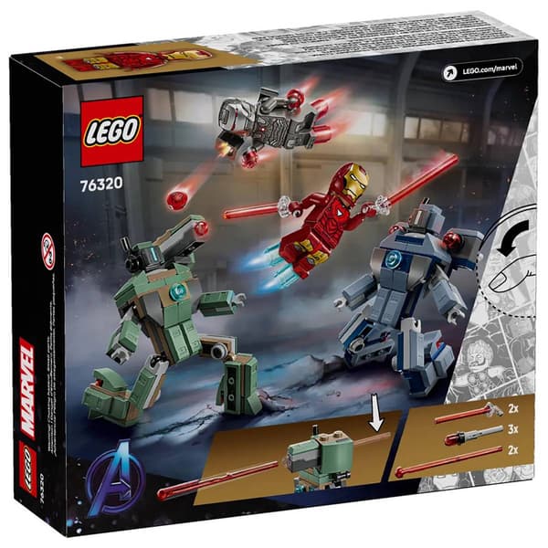 LEGO&#40;R&#41; Marvel Iron Man & War Machine vs. Hammer Drones