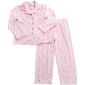 Girls (4-6x) Rene Rofe(R) 2pc. Gold Foil Star Velour Pajama Set - image 1