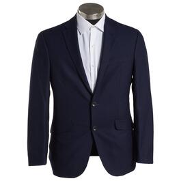 Mens Kenneth Cole&#40;R&#41; Solid Jacket - Navy