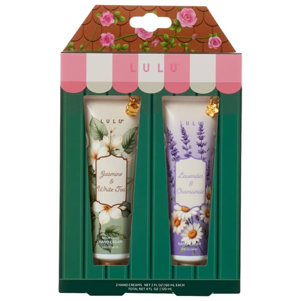 Lulu Jasmine/White Tea/Lavender/Chamomile Hand Cream Set - image 