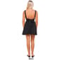 Juniors Emerald Sundae Scuba Crepe V-Drop Waist Skater Dress - image 2