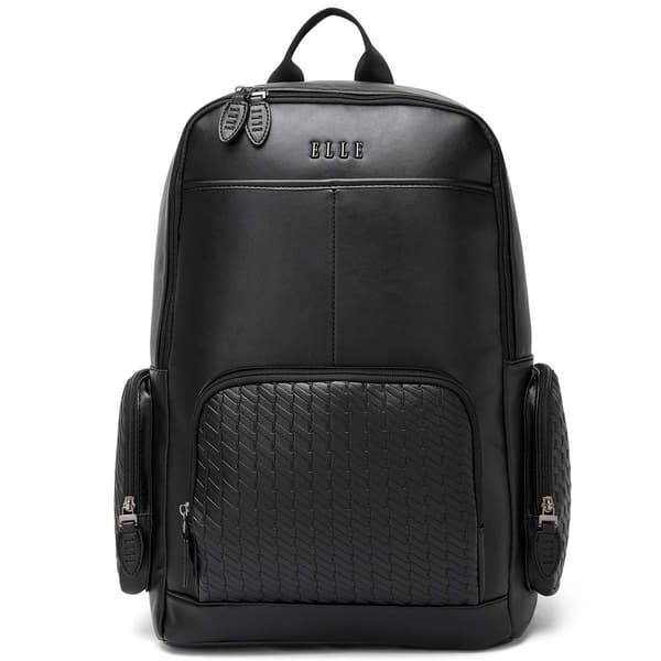 ELLE Leisure Luxe Vegan Leather Backpack
