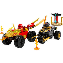 LEGO&#174; Ninjago Kai & Ras's Car & Motorocycle Battle