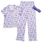 Girls (4-6x) Betsey Johnson 3pc. Stripe Floral & Bow Pajama Set - image 1