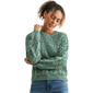 Womens CITY BLUES Long Sleeve Crew Neck Distress Sweater - image 4