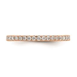 Pure Fire 14kt. Rose Gold Lab Grown Diamond Eternity Band