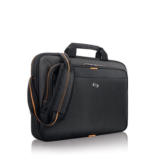 Solo Urban Slim Briefcase - Black