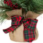 Kurt Adler 18in. Berries &amp; Plaid Ribbon Green Tree - image 5