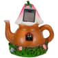 Northlight Seasonal 7in. Solar Flower Tea Pot Garden Statue - image 5