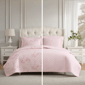 Laura Ashley Toile Delightful Reversible Qulit Set - image 8