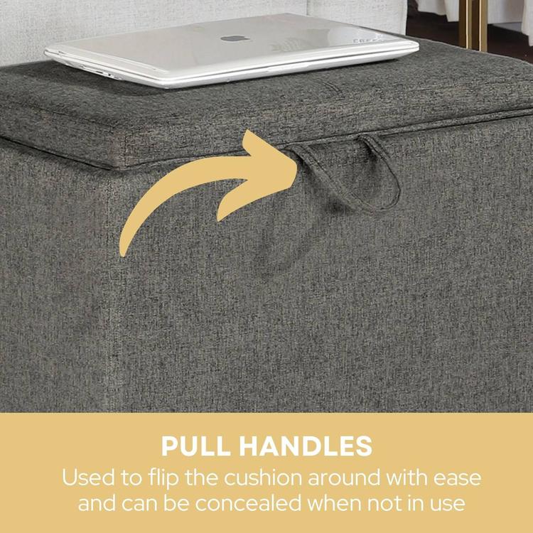 Convenience Concepts Designs4Comfort Accent Storage Ottoman