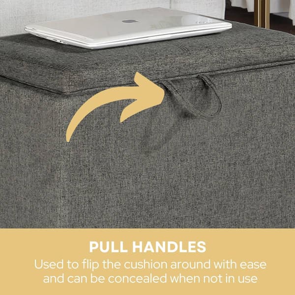 Convenience Concepts Designs4Comfort Accent Storage Ottoman