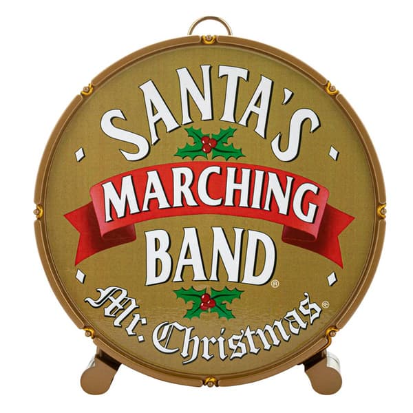 Mr. Christmas 6in. Animated Santas Marching Band Ornaments