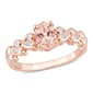 Gemstone Classics(tm) 18kt. Rose Gold 7/8ctw. Morganite Ring - image 1