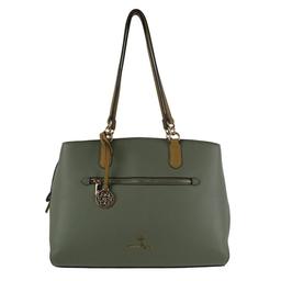 Nanette Lepore Taelor Color Block Satchel - Dusky Pine