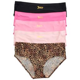 Womens Juicy Couture 5pk. Hipster Panties - JC7706-5PKJ